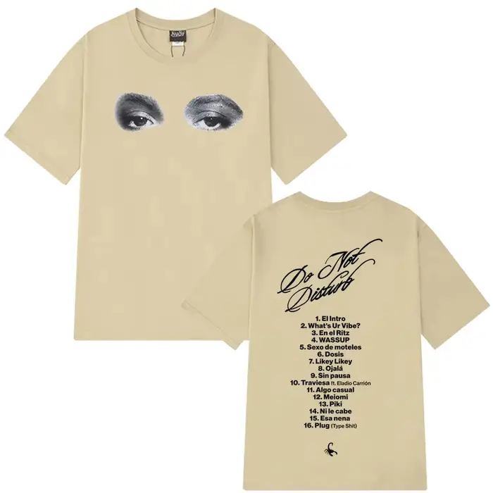 Jeune Miko Dnd Eyes mode graphique T-shirt hommes femmes esthétique