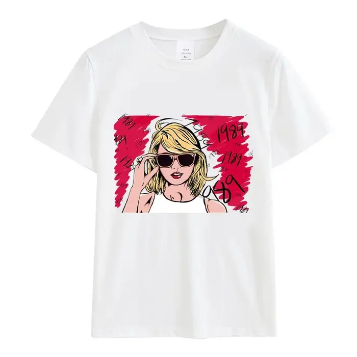 T-shirt Femme 1989 – Vêtements Féminins en Coton
