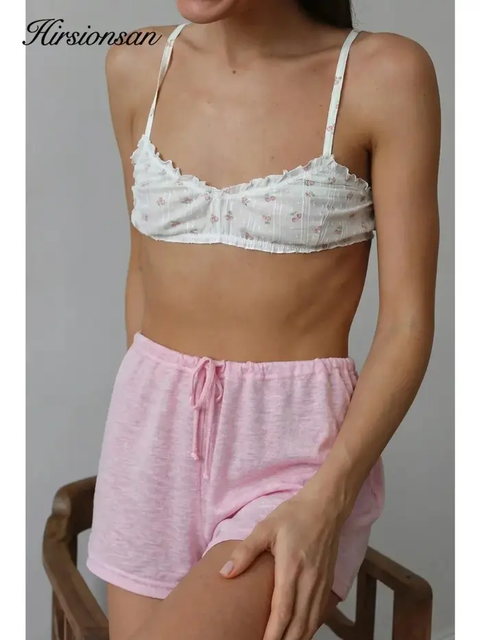Hirsionsan 2026 Nouveaux T-shirts Basiques Élégants et Doux pour Femmes – Hauts Décontractés Chic en Maille pour l'Été et l'Automne