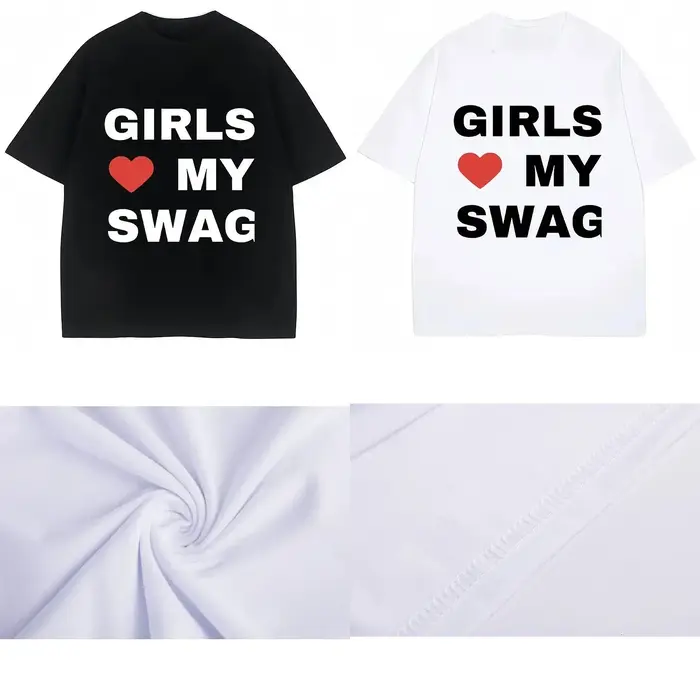 T-shirt drôle du rappeur Chief Keef Girls Love My Swag pour femmes