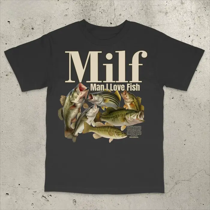 Homme J'aime le poisson T-Shirt