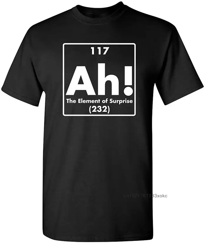 Ah! T-shirt humoristique The 152 of Surprise Science pour homme