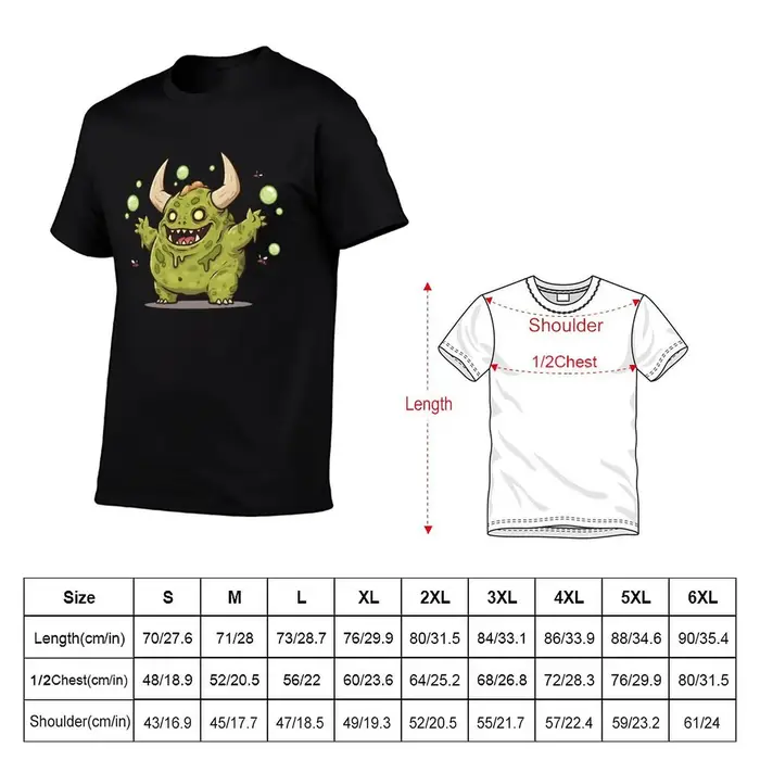 Drôle Nurgle émotionnel T-Shirt homme