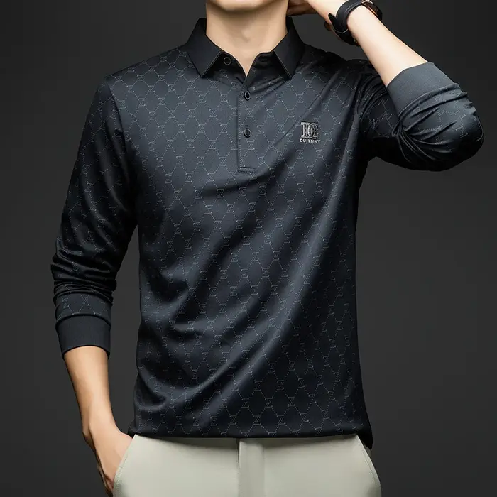 Chemises Polo Élégantes BROWON Printemps-Automne 2026 pour Hommes