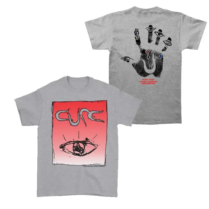 T-shirt vintage décontracté The Cure Treatment Band 1992