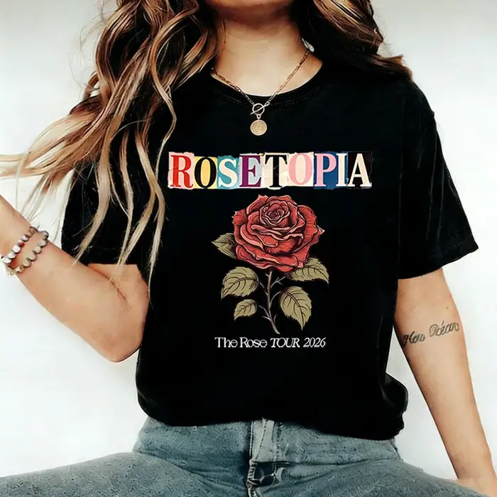 T-shirt confortable The Rose Rosetopia Tour 2026