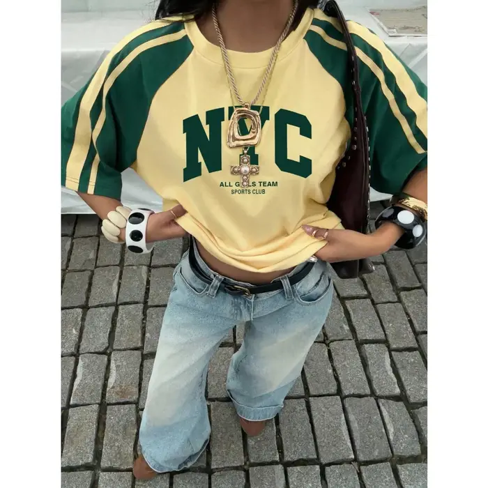 T-shirt à manches raglan pour femme