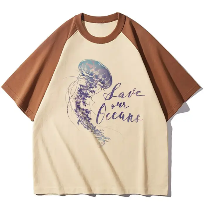 Méduse t-shirt femmes bande dessinée manga mélange t-shirt femme anime vêtements