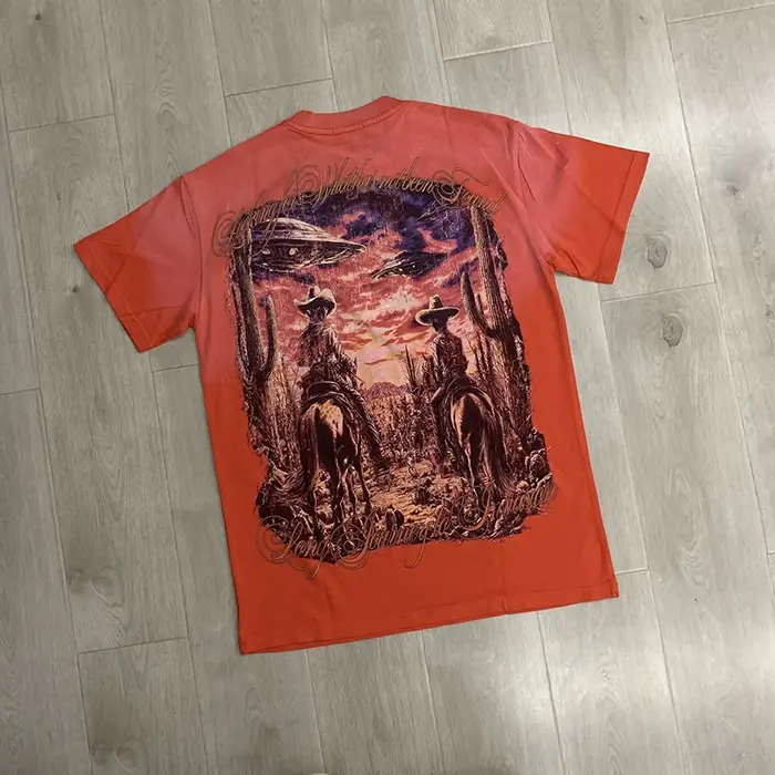T-shirt en tissu éponge MAJESTIK 280g avec strass