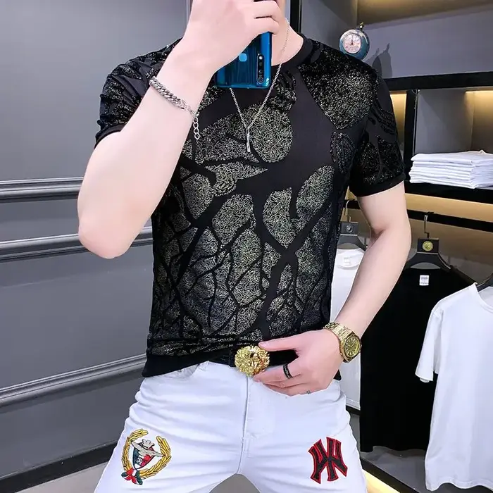 T-shirt à manches courtes pour hommes