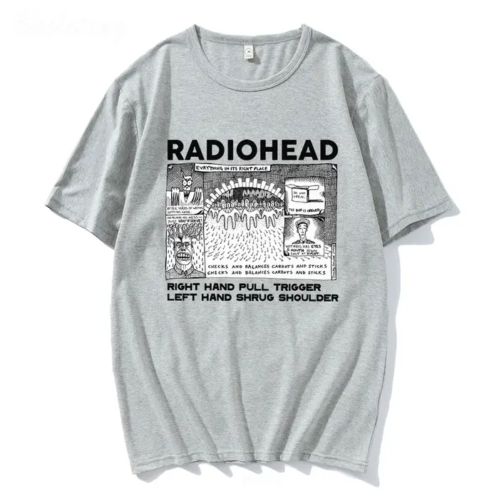 T-shirt humoristique rétro imprimé pour homme