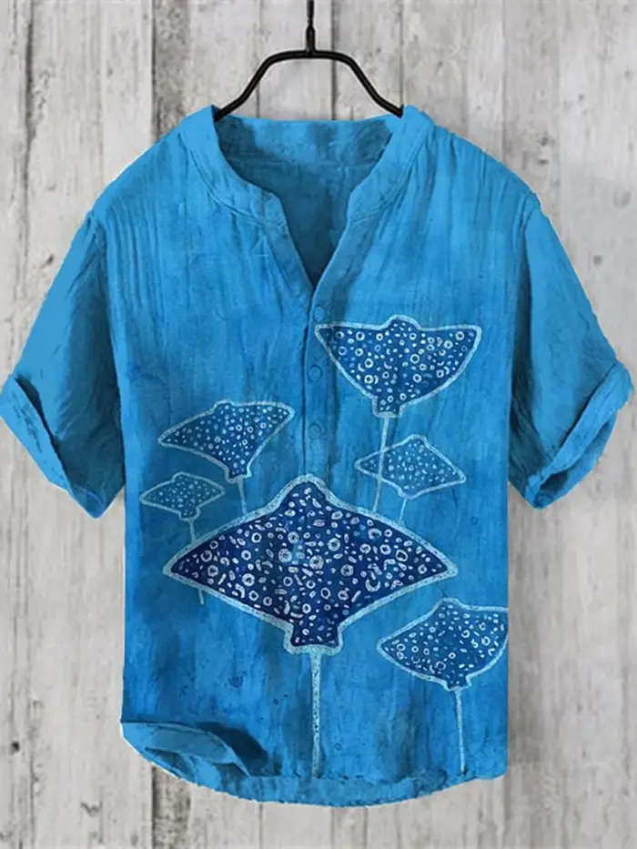 Pull rétro en lin pour hommes