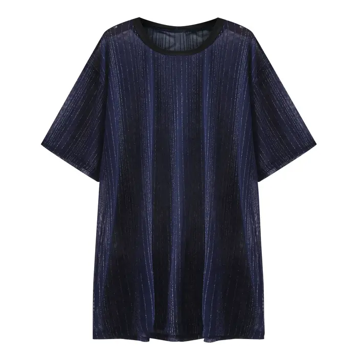 T-shirt en maille à manches courtes pour hommes