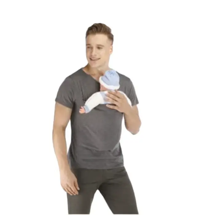 T-shirt de sécurité à poches kangourou pour bébé