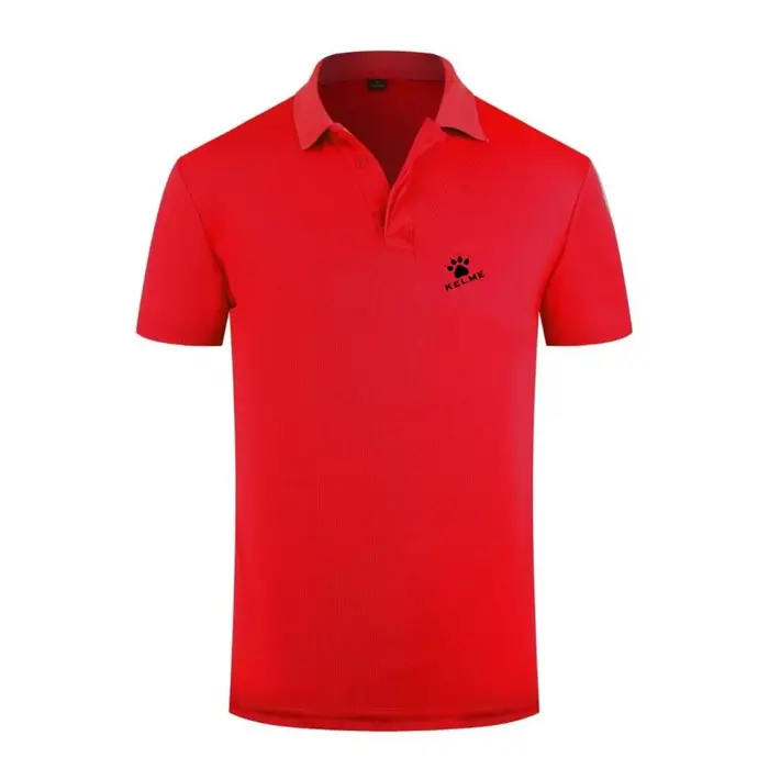 Nouveau Polo KELME pour Homme 2026 avec Logo Imprimé Patte, T-shirt de Sport Respirant, Chemise à Co