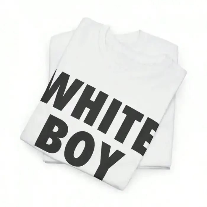 Blanc garçon de l'année t-shirts coton imprimé à manches courtes T-shirt rétro décontracté Streetwear Vintage