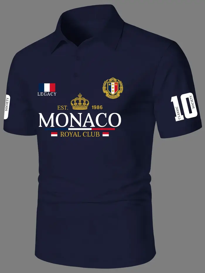Polo imprimé pour homme