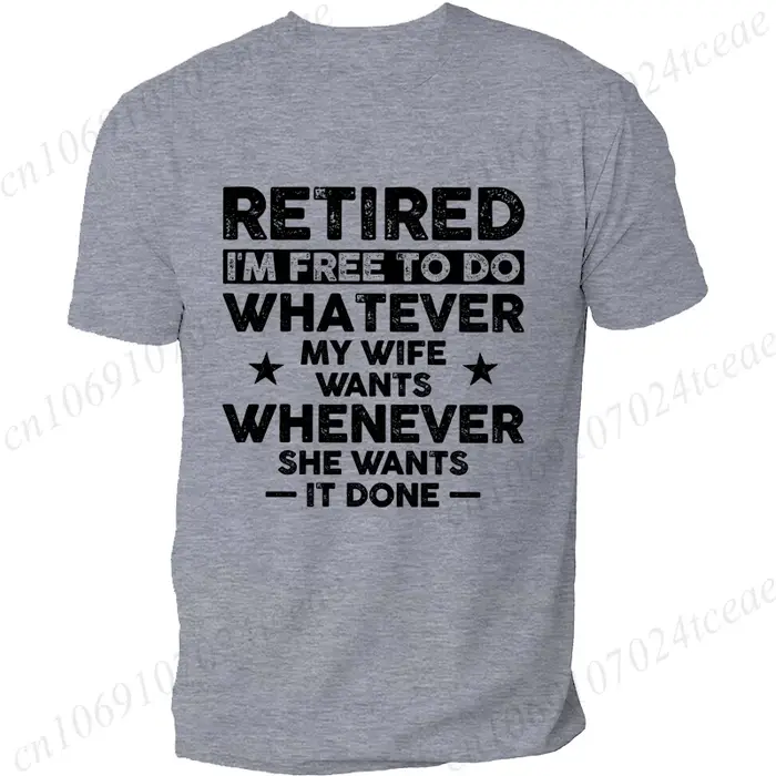 T-shirt de retraite drôle pour hommes