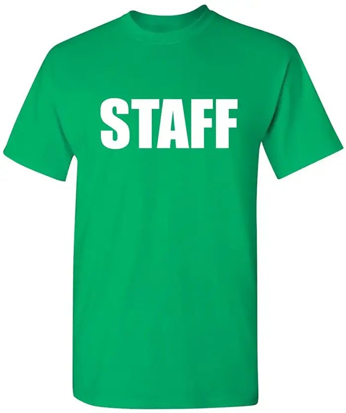 T-shirt en coton pour hommes, avec lettres, pour personnel, événement professionnel, Concert, Produc