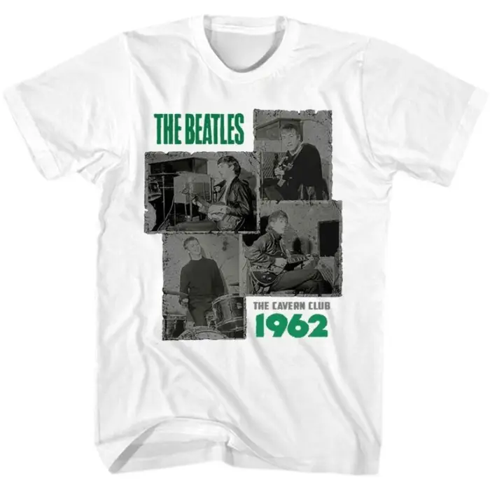 T-shirt décontracté The Beatles 1962 The Cavern Club pour hommes et femmes