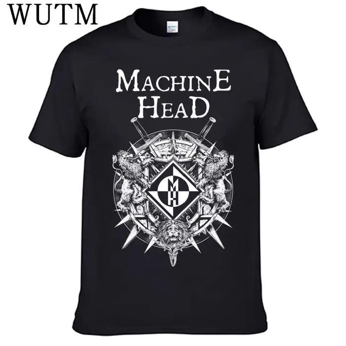 T-shirt tête de Machine 100% coton pour hommes