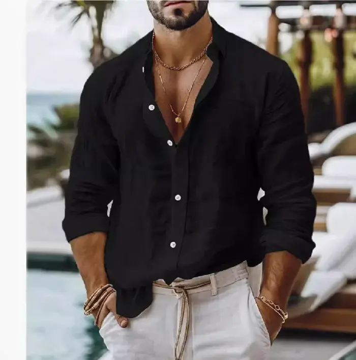 Chemise en coton pour hommes