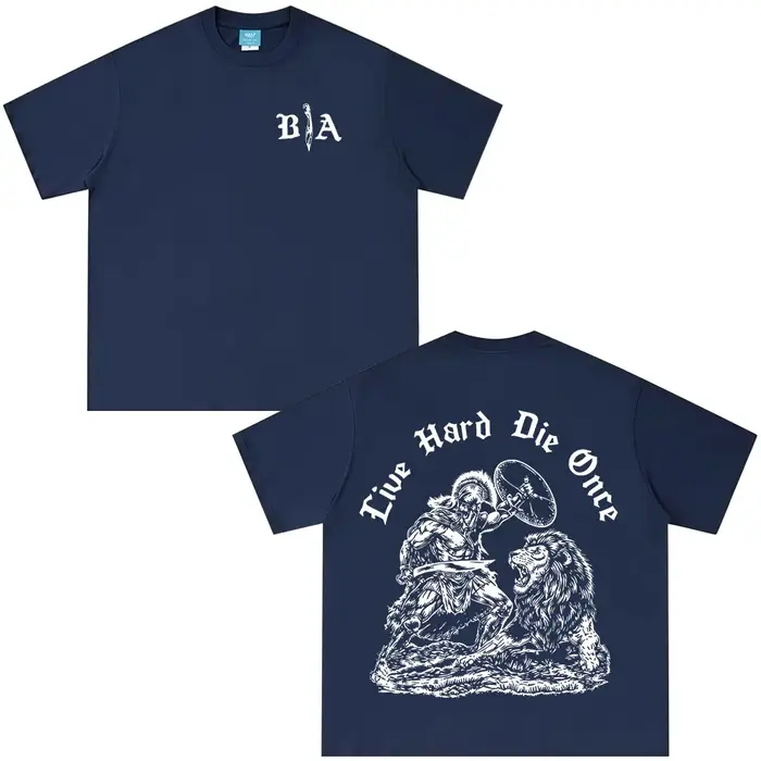T-shirt à manches courtes en pur coton pour hommes et femmes