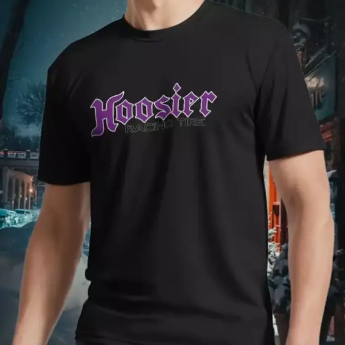Hoosier Tire Logo T-Shirt unisexe taille drôle S à 5XL