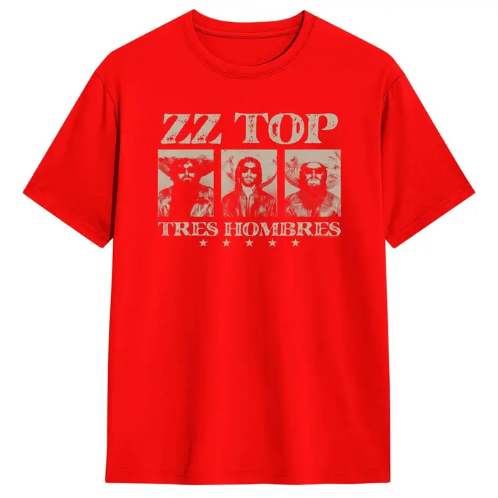 T-shirt pour hommes ZZ Top Tres Hombres