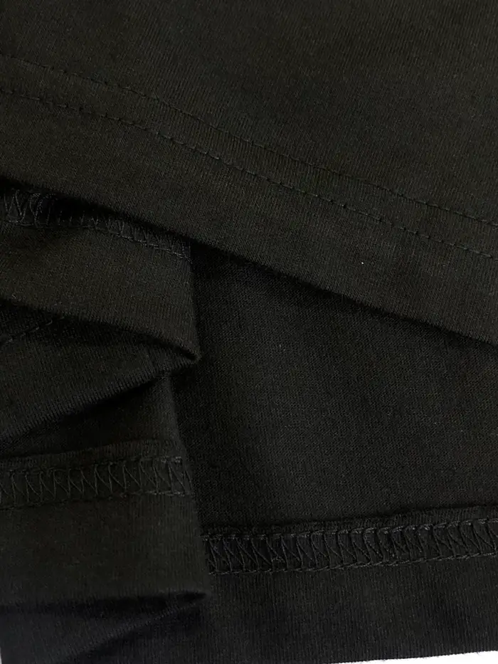 Mini T-shirt à manches courtes et col rond pour femmes