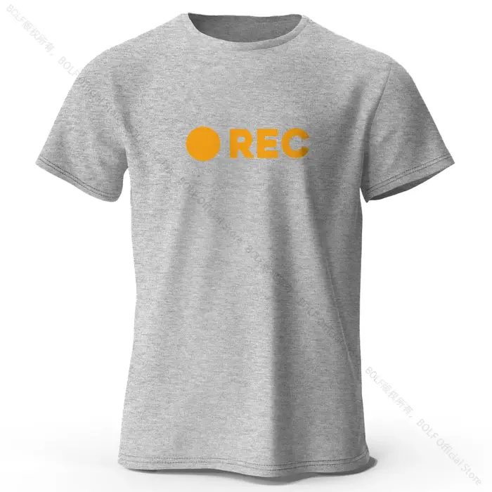 REC imprimé essentiel garde-robe 100% coton T-Shirt
