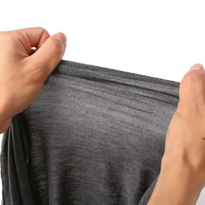 T-shirt de portage pour homme en mélange de coton