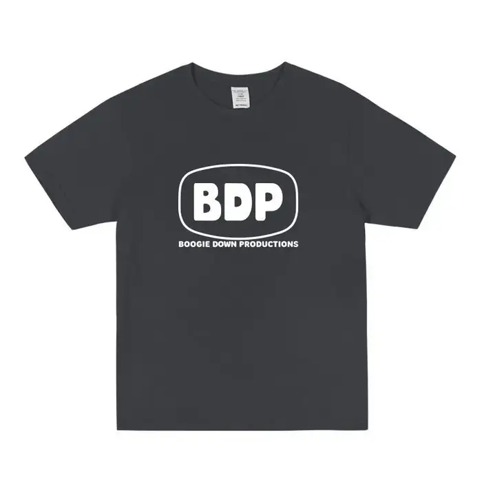 T-shirt à imprimé lettres de la marque BDP pour hommes et femmes