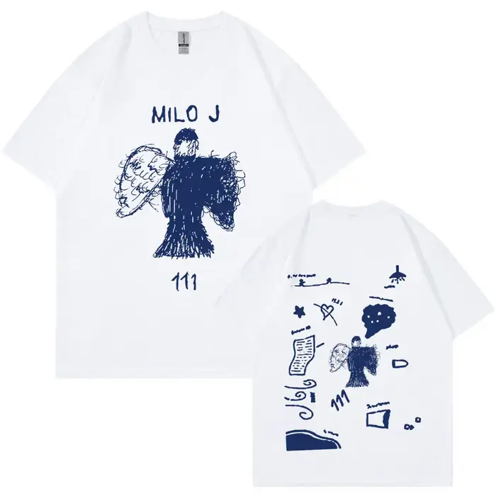 Rappeur Milo J 111 Album Merch T-shirt hommes femmes vêtements Harajuku Hip Hop