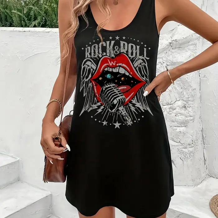 Robe débardeur sans manches pour femmes