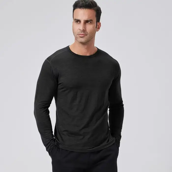T-shirt de randonnée pour homme en laine mérinos