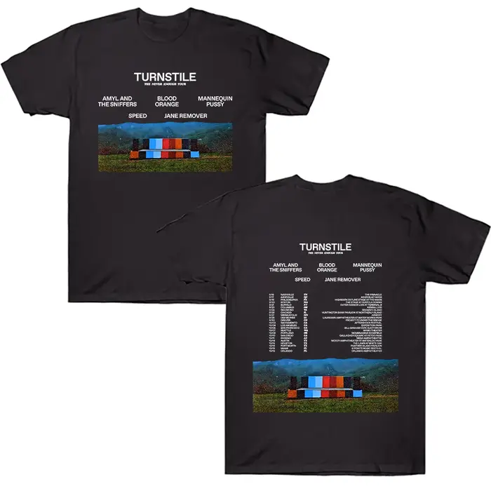 Tourniquet The Never Enough Tour2025 t-shirt cadeau pour Fan coton col rond manches courtes Hip Hop 