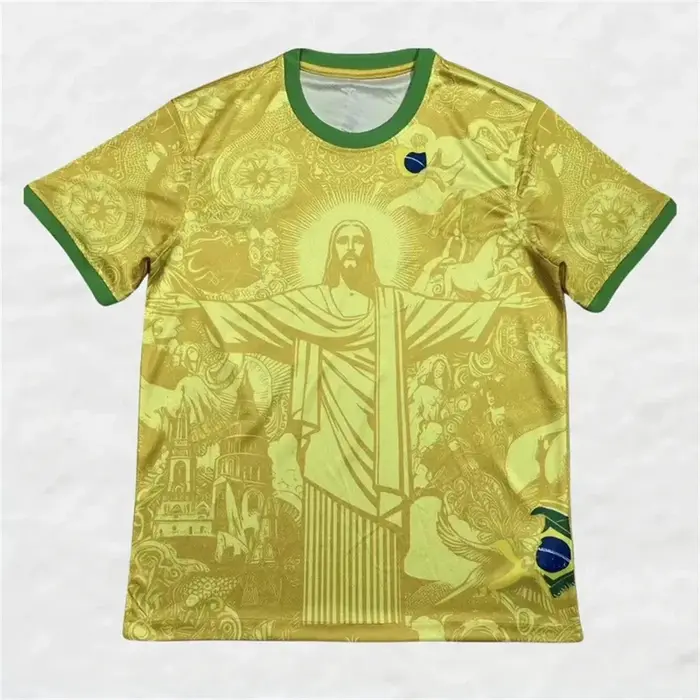 Le nouveau T-shirt pour hommes d'été 2025 avec impression de motifs de jésus en 3D est un vêtement de sport de plein air décontracté et à la mode