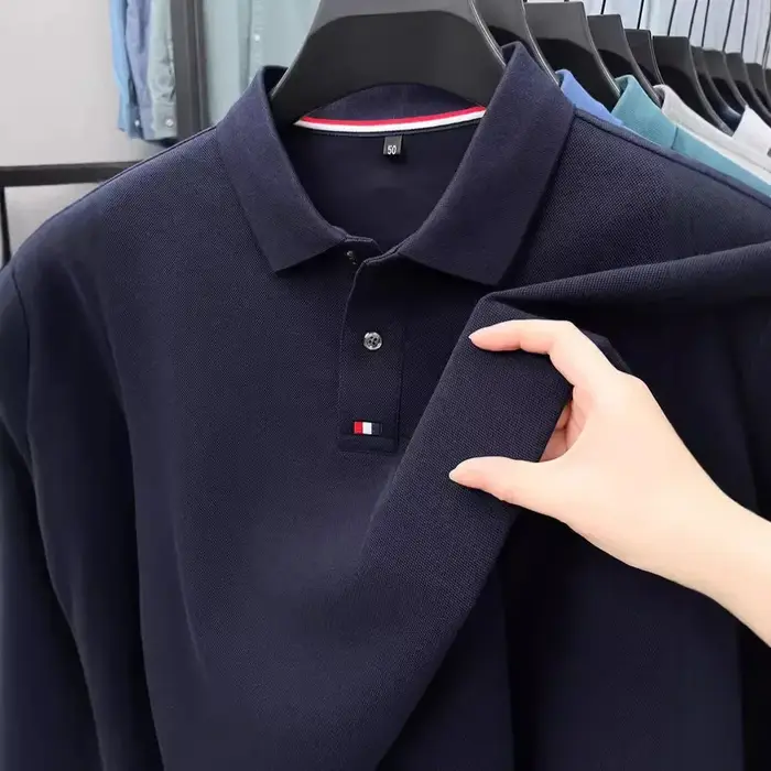 T-shirt à col pour hommes