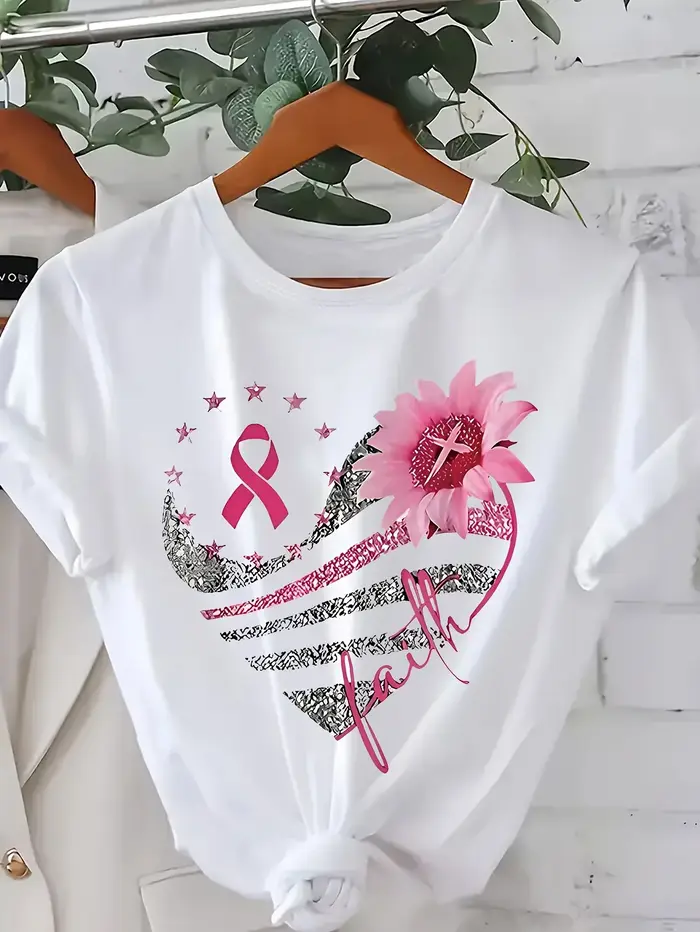 T-shirt pour femmes avec motif 'Hot Girls Drink Matcha' et nœud rose mignon