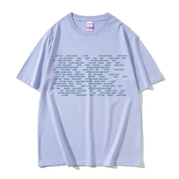 T-shirt Hit Me Hard and Soft pour hommes et femmes