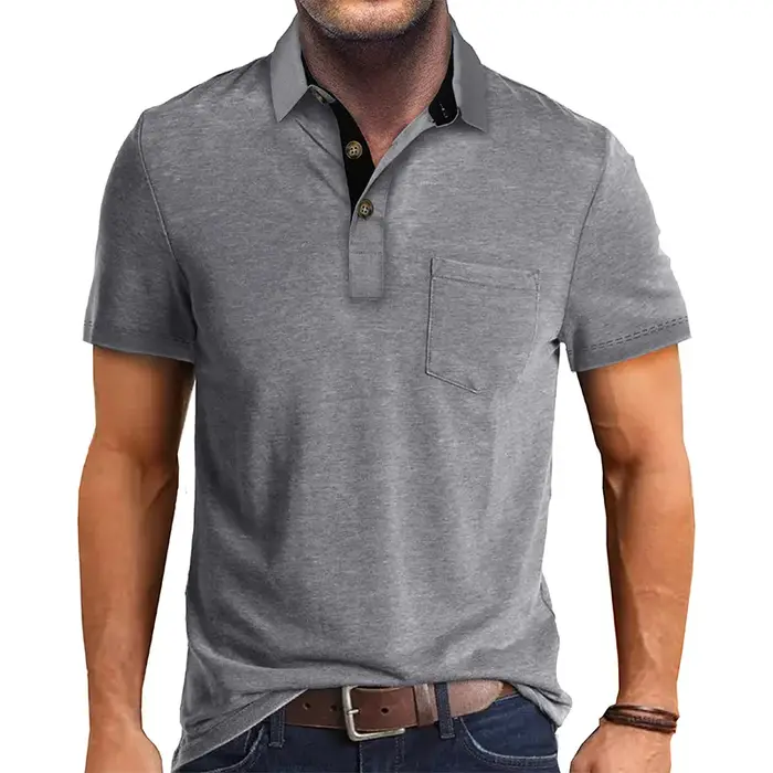 Nouveaux Polos Homme 2026 à Manches Courtes – T-shirts Décontractés Légers pour Hommes, Idéaux pour 