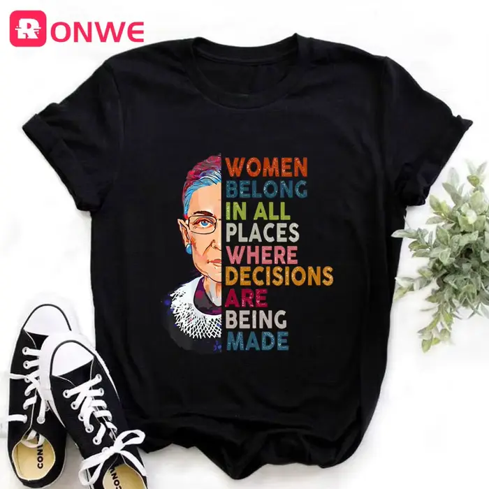 Rbg Cherokee Bader Ginsburg Tshirt pour femme