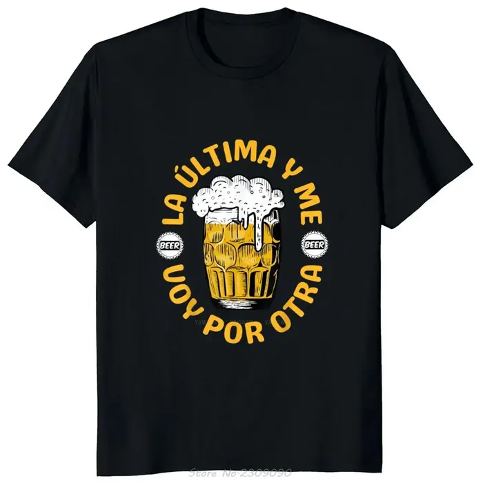 Bière dernier un et je vais pour un autre T-Shirt drôle amoureux des boissons papa blagues T-Shirt F