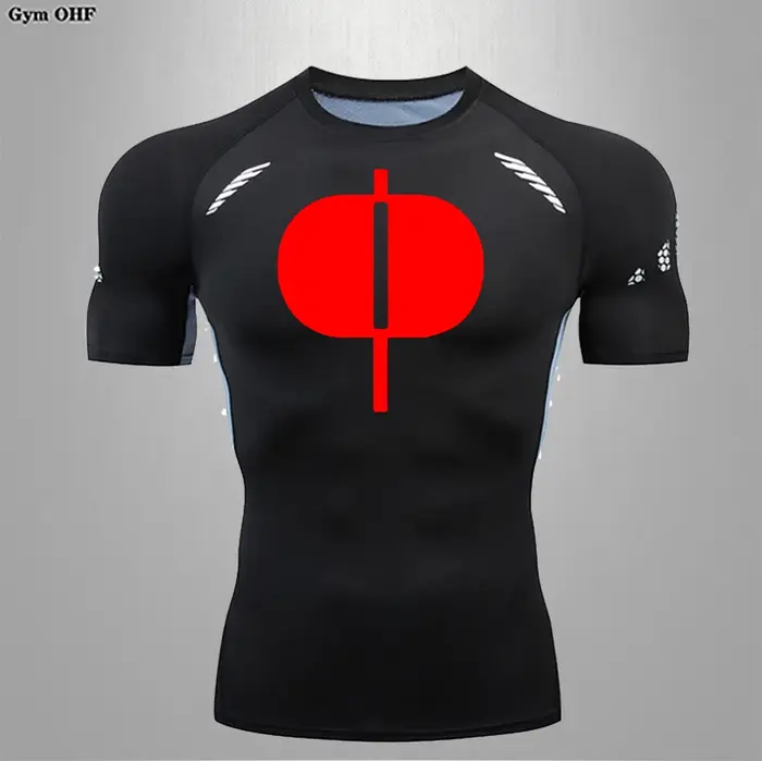 T-shirt de sport à séchage rapide pour hommes, chemise de course de cyclisme, boxe thaïlandaise, boxe thaïlandaise, gastronomie, chemises de compression, entraînement sportif