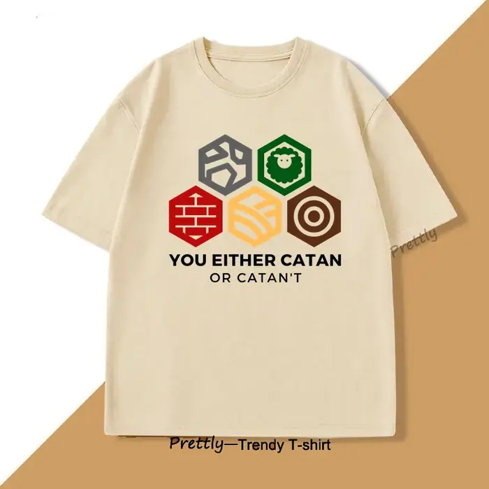 Catan T-shirt hommes jeu Grraphic