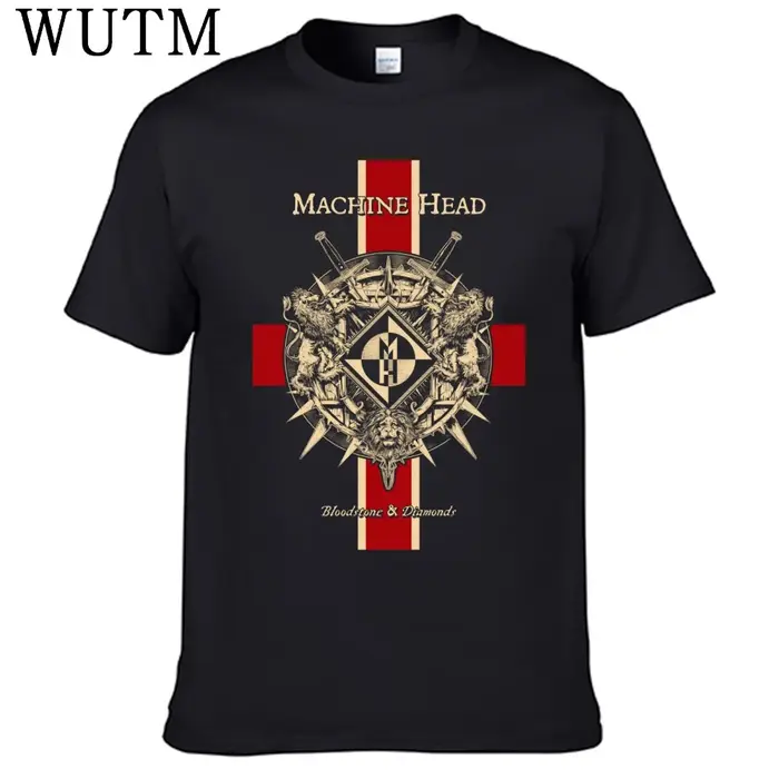 T-shirt tête de Machine 100% coton pour hommes