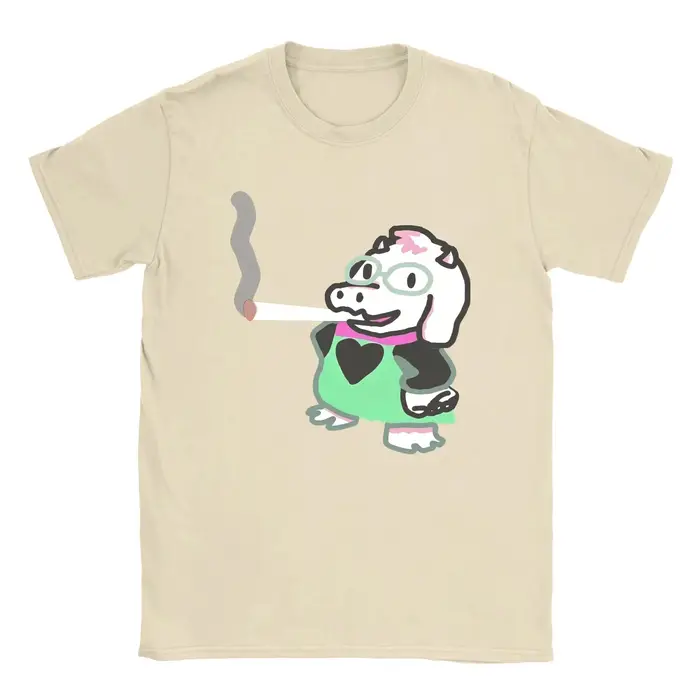 T-shirt de jeu Deltarune Beach Ralsei Blunt pour hommes et femmes