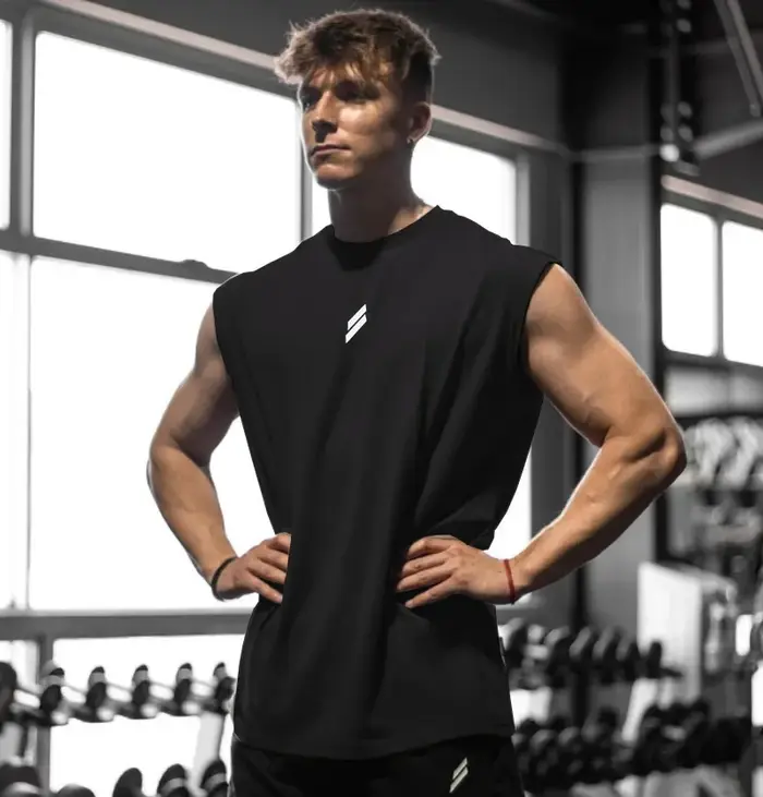 T-shirt sans manches pour hommes