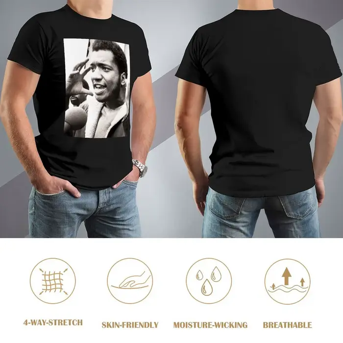 147.Hamsilice-T-shirt blanc vintage pour hommes, imprimé animal, garçons, 1969